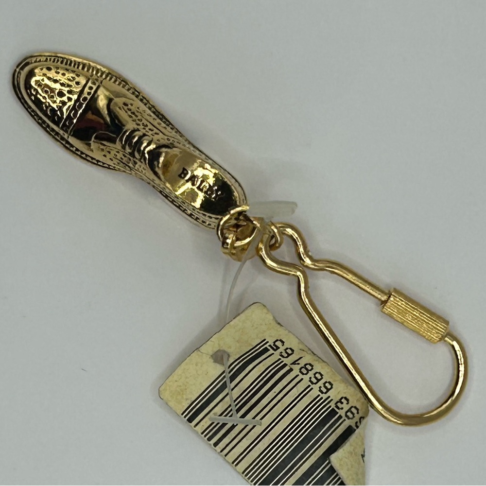Bally Gold Keychain Set with Red Accents - Picture 8 of 12